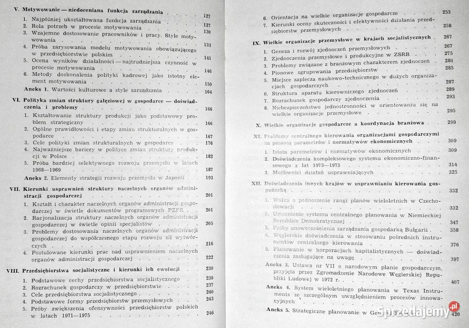 Zarządzanie gospodarką socjalistyczną Logika Pozostałe Pozostałe