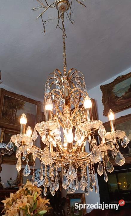 Żyrandole kryształowe w stylu pałacowym 3 Legnica