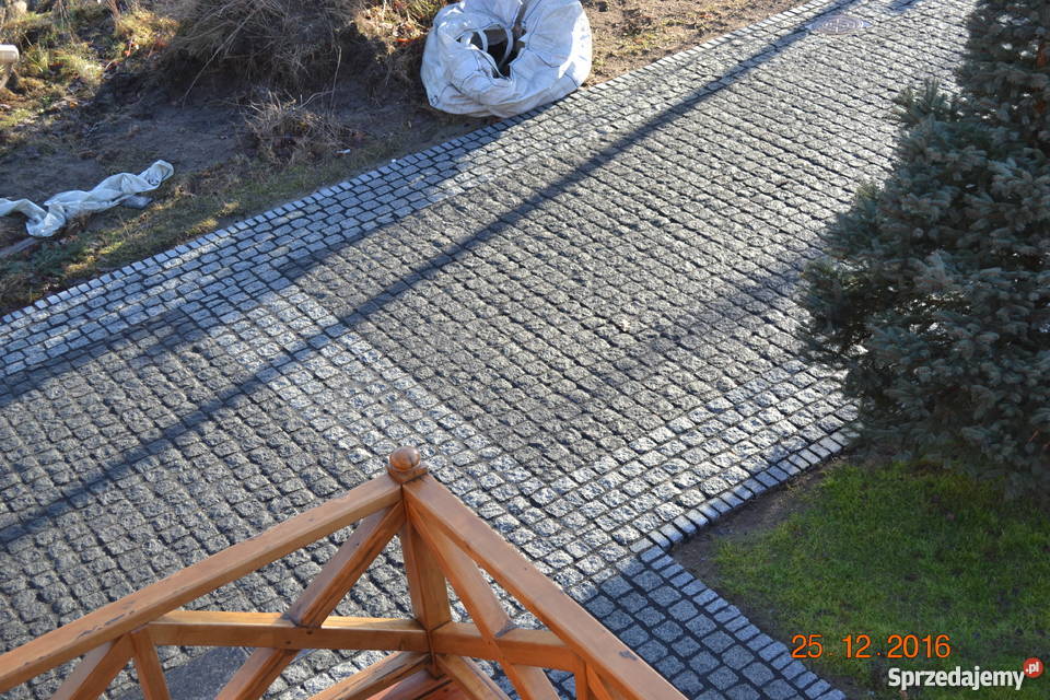 Kostka Granitowa SZARA ciętołupana 10x10x5 z 1 t mazowieckie Marki sprzedam