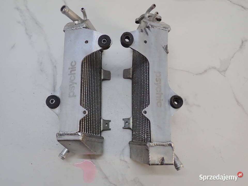 Dwie Chłodnice Psychic Prawa Lewa Honda CRF 450 Strzelce Krajeńskie