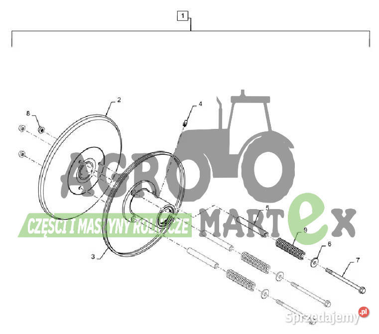 87494908 87645153 87522942 KOŁO PASOWE CNH Wichrów
