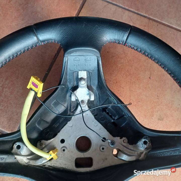 kierownica sportowa vw polo 6n0419091h skora Rakoniewice