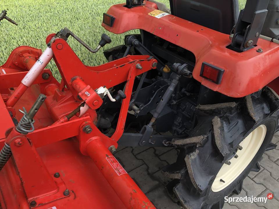 Traktorek Yanmar AF15 z glebogryzarką Wisznia Mała