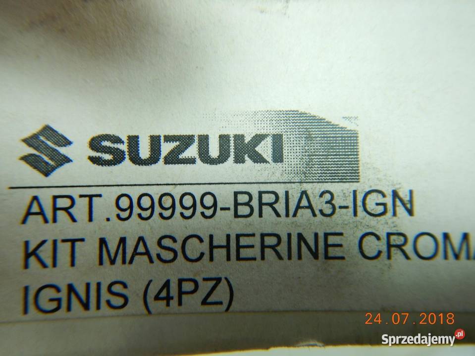 LISTWA OZDOBNA SUZUKI WAGON R lubelskie