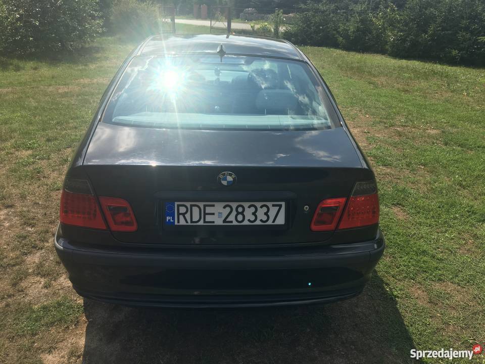 Sprzedam Bmw e46 19 benzyna 1998 Czarna sprzedam