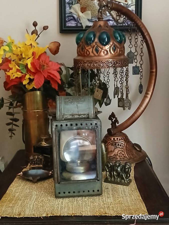 Stara lampa kolejowa małopolskie