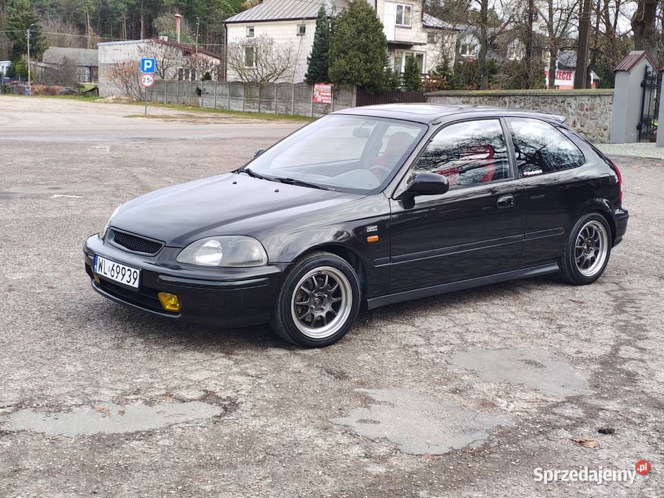 Honda Civic EK4 220 Koni Wiele modyfikacji Wilga
