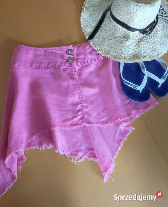 River Island spódnica lniana letnia przewiewna świętokrzyskie