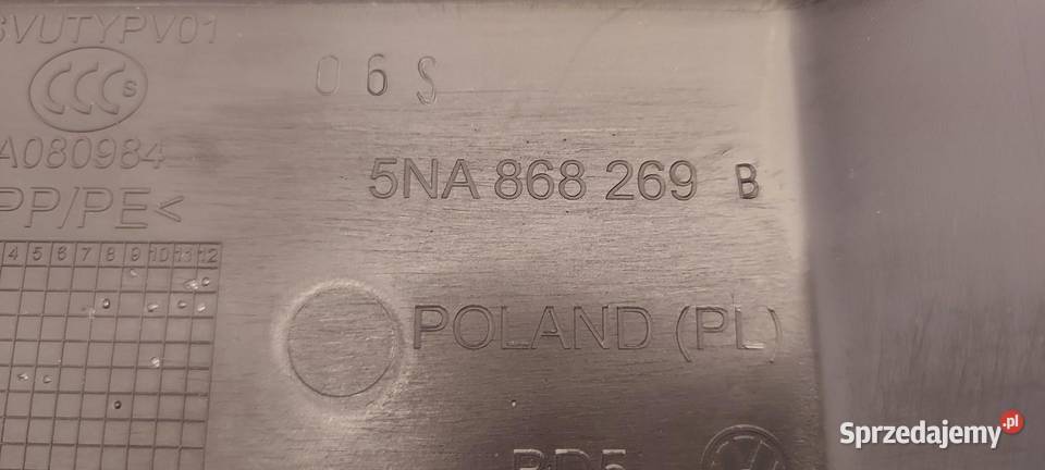 TIGUAN II OSŁONA PROGOWA LEWA 5NA868269B