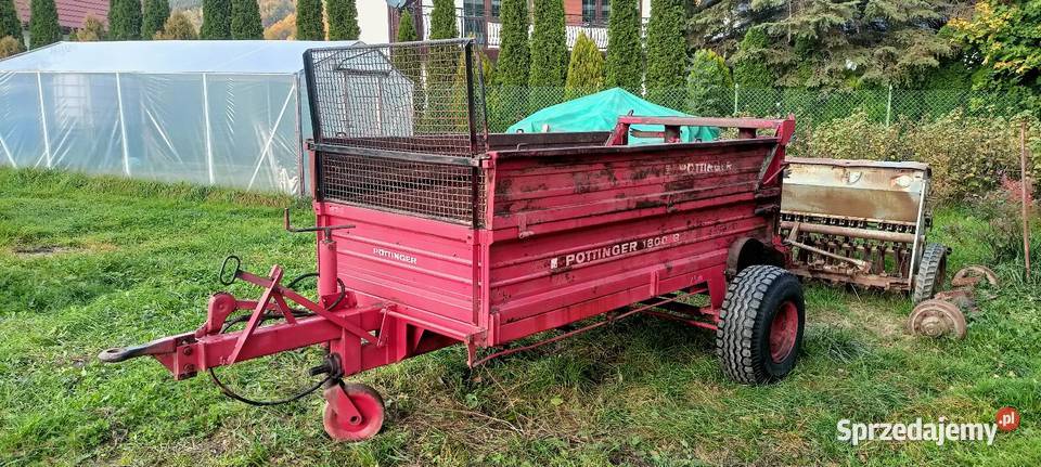 Mały rozrzutnik górski pottinger pionowe walce małopolskie Limanowa