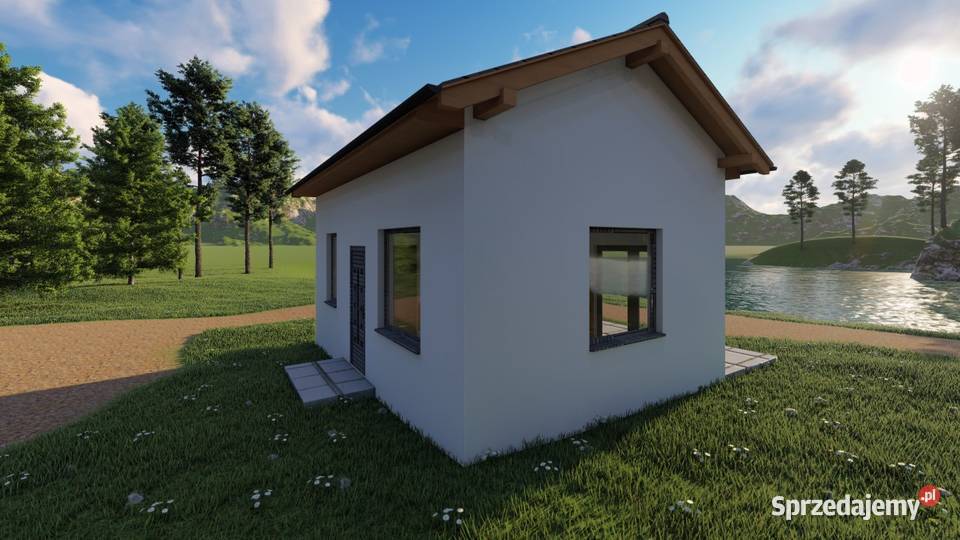Projekt domu ZG47 na zgłoszenie 5m ROD Sosnowiec