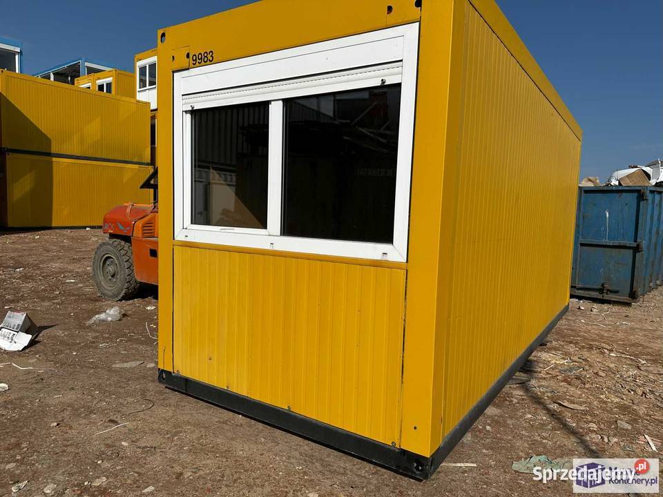 KONTENER BIUROWY SZATNIA ZAPLECZE BUDOWY Wrocław sprzedam