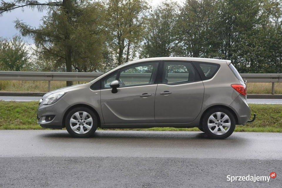Opel Meriva 16CDTI doinwestowany nawigacja hak lakier metallic Sędziszów Małopolski