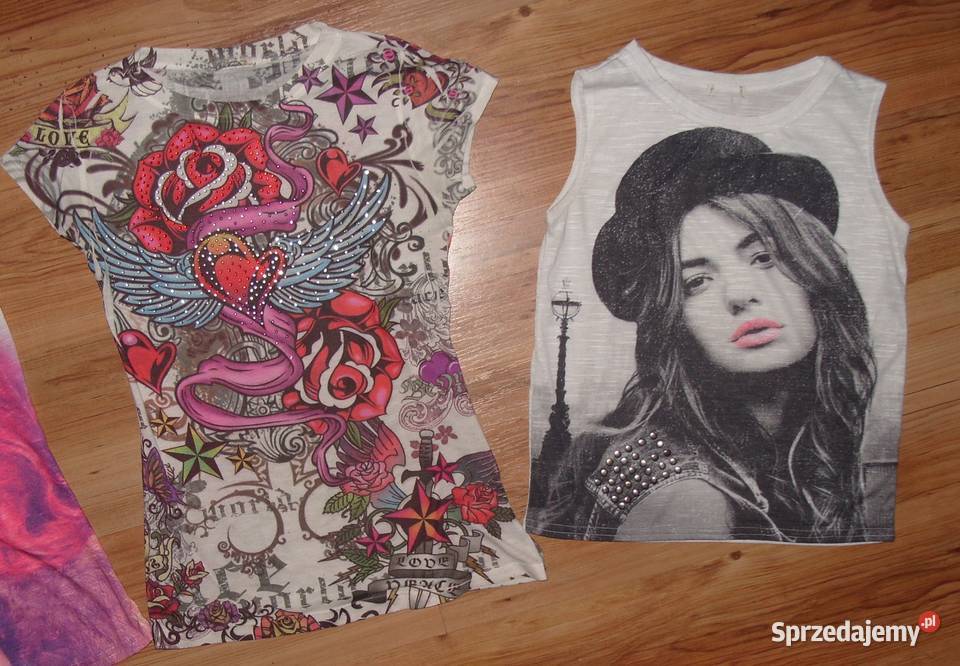 3 x KOLOROWE Bluzki r3436 sprzedam