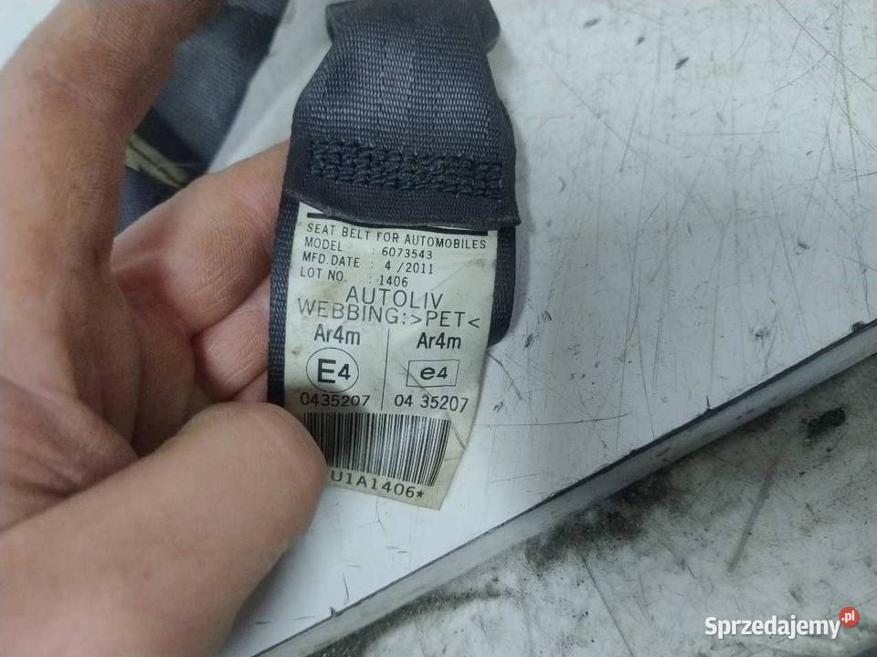 PAS BEZPIECZEŃSTWA LEWY TYŁ HONDA CRV 82850SWWG0 osobowe