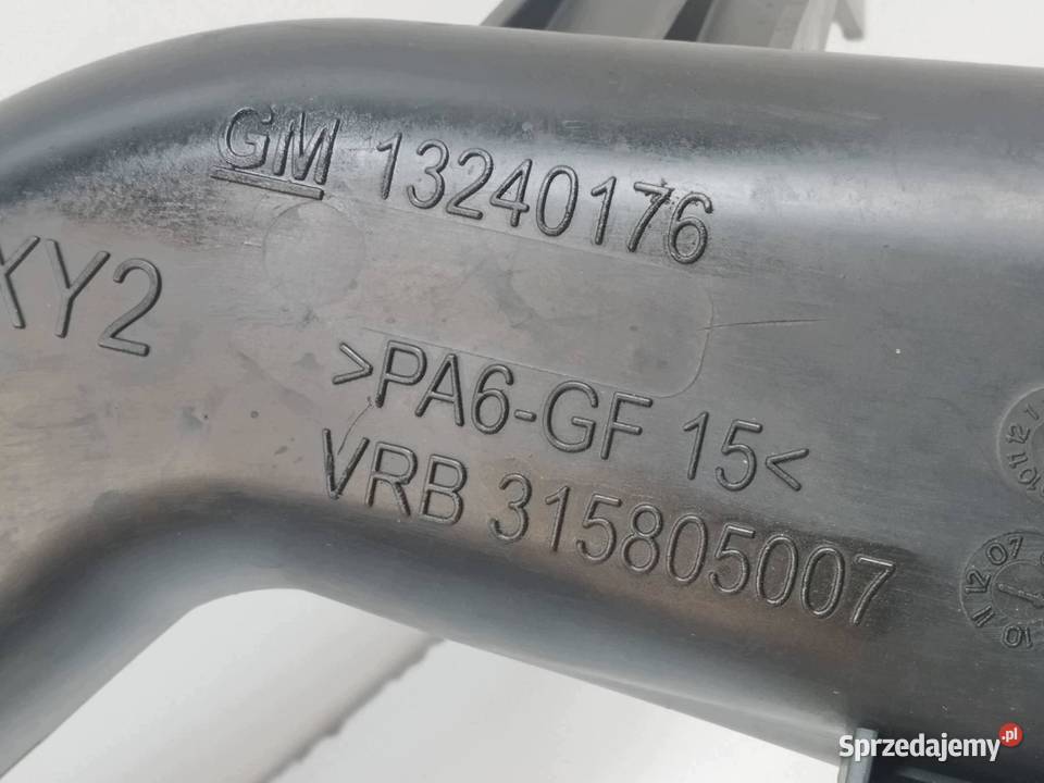 RURA PRZEWÓD INTERCOOLERA 20 CDTI 13240176 Opel osobowe Silniki i osprzęt