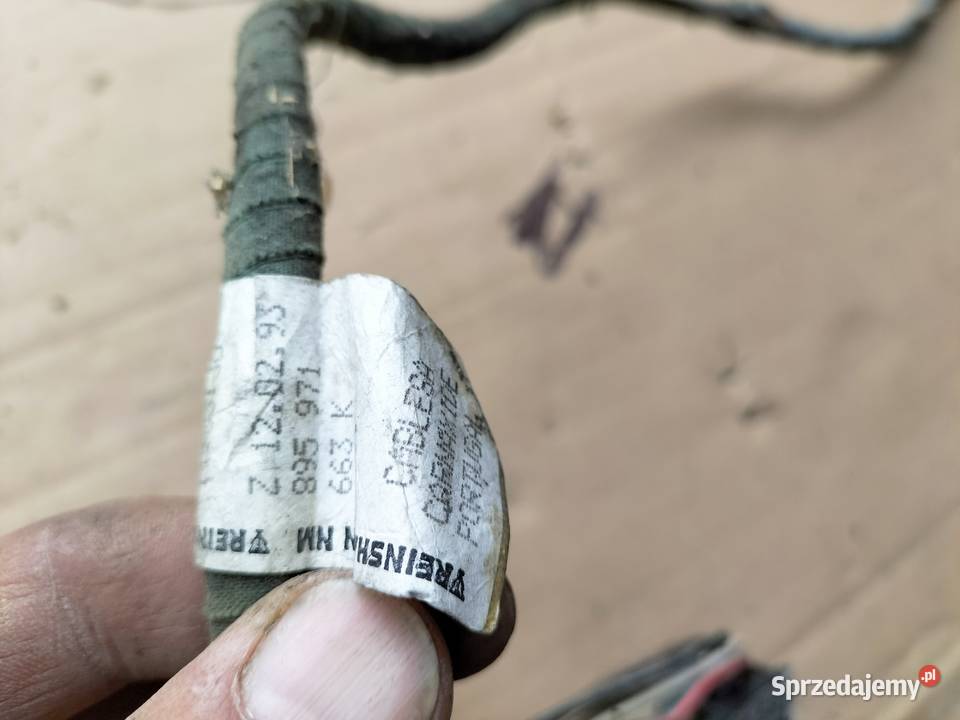 AUDI 80 B4 INSTALACJA WIĄZKA ELEKTRYCZNA osobowe Kamień-Kolonia sprzedam