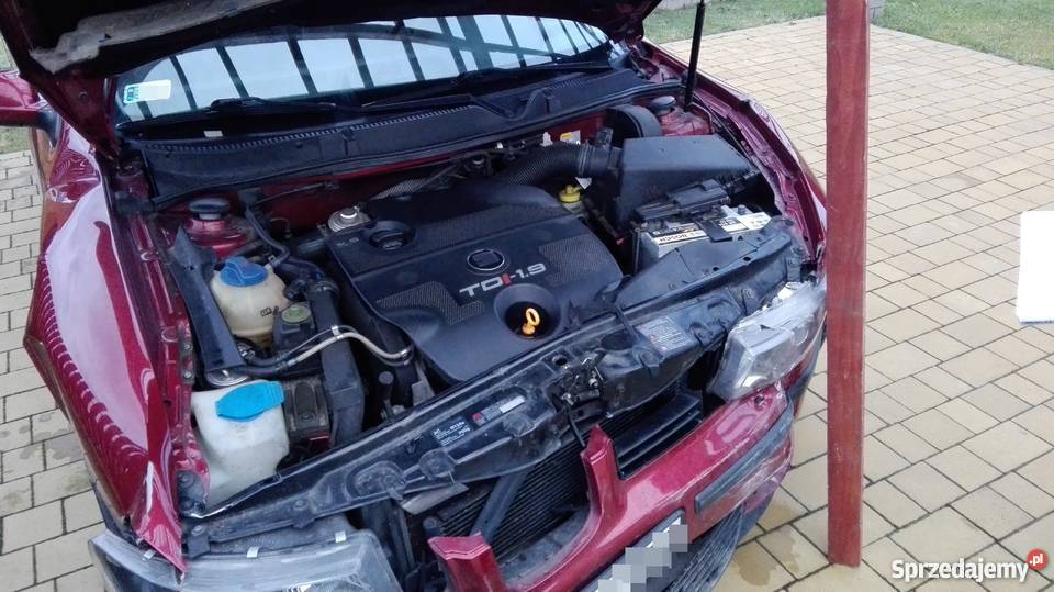 Seat Toledo 19 TDi 110 uszkodzony Sedan / Limuzyna Tyczyn