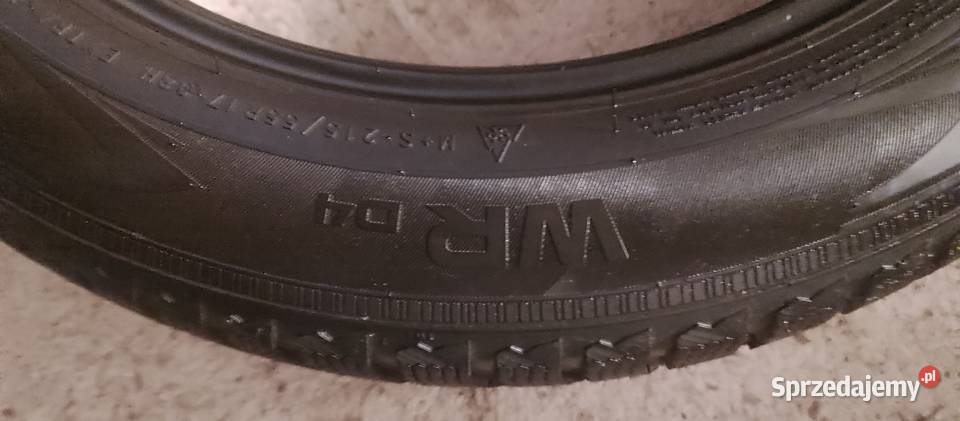 Opony zimowe Nokian WR D4 21555R17 MS 17cale Samochodowe podkarpackie Sanok
