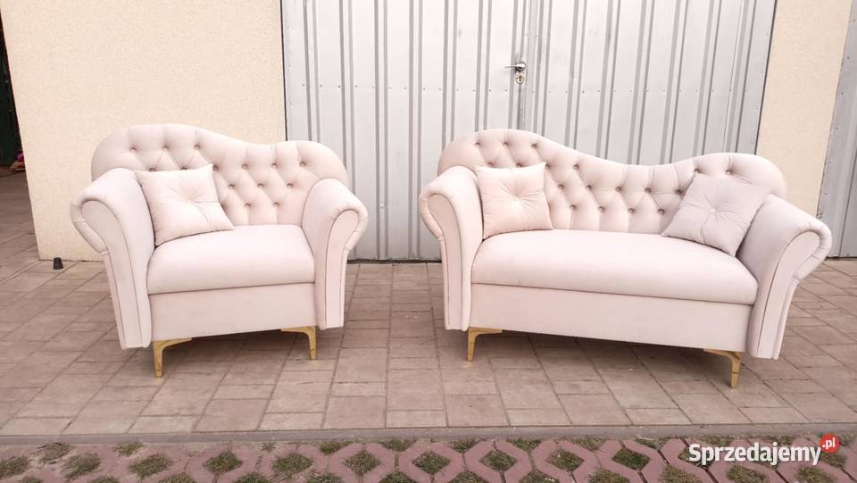 Sofa recepcja stolik Glamour Kępno