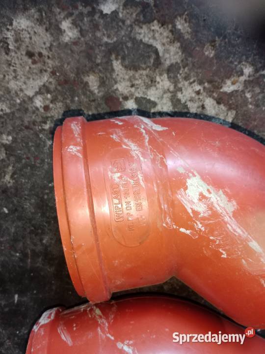 KOLANO KANALIZACYJNE ZEWNĘTRZNE 160 MM 45 STOPNI łódzkie Poddębice