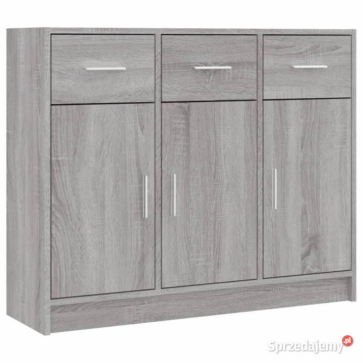 Szafka szary dąb sonoma 91x28x75 materiał Warszawa