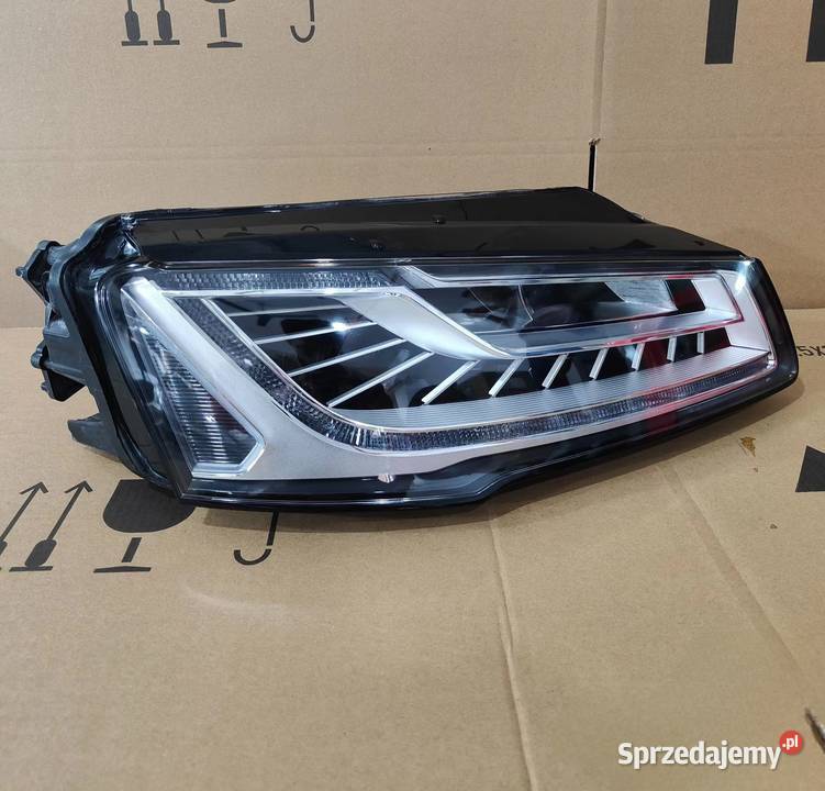 NOWE lampy przednie lampa przód Audi A8 D4 2013 Oświetlenie Bełchatów