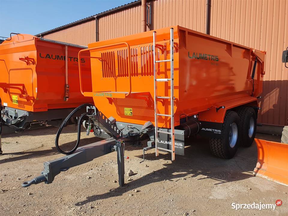 Laumetris przyczepa skorupowa PTL12F 12 ton podlaskie Białystok