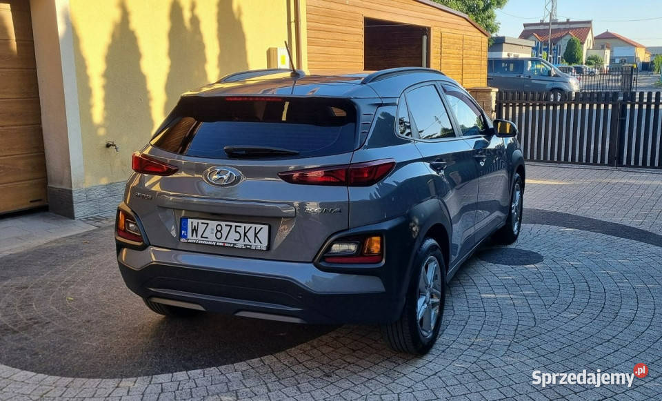 Hyundai Kona Turbo Kamera Cofania Navi GWARANCJA relingi dachowe Płońsk sprzedam