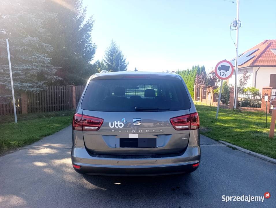 Seat Alhambra 4x4 Webasto Navi Zamiana welurowa tapicerka Alhambra