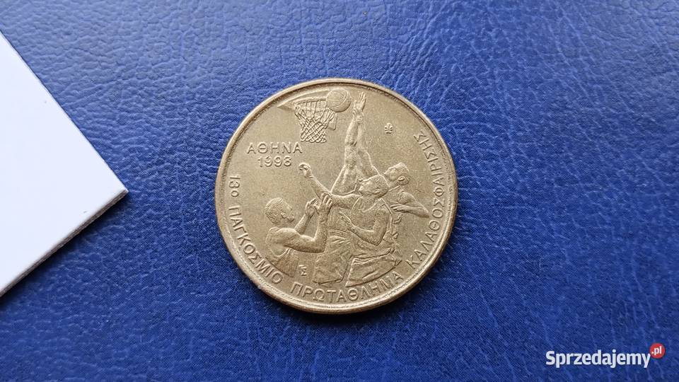 Stare monety 100 drachm 1998 Grecja podkarpackie Lesko