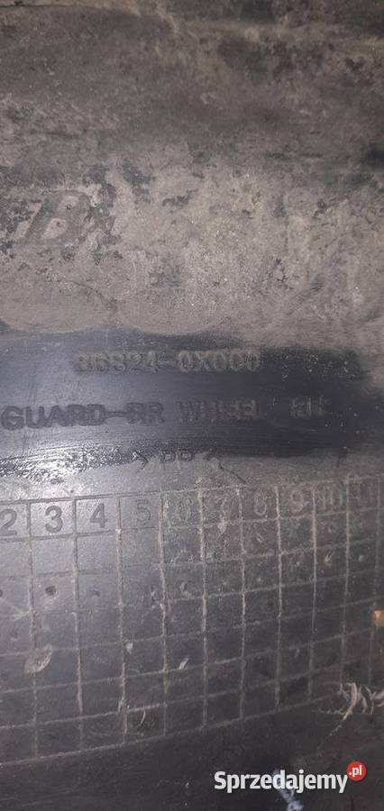 HYUNDAI I10 NADKOLE TYŁ PRAWE DO 2013R Ostrów Wielkopolski