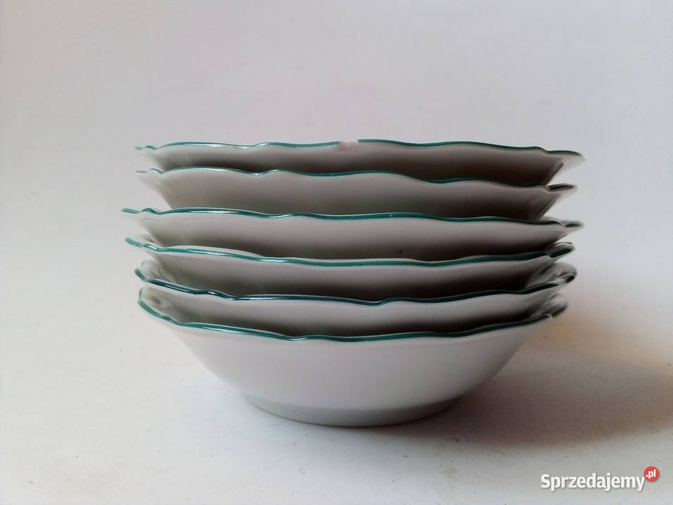 6 miseczek Wałbrzych vintage PRL miłość śląskie Częstochowa sprzedam