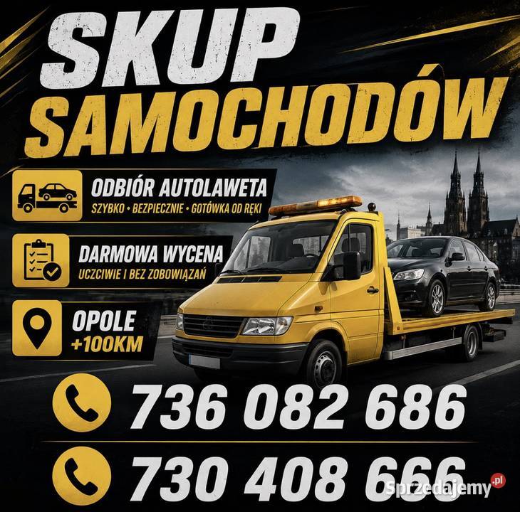 Skup aut motocykli busów darmowa wycena szybka Opole