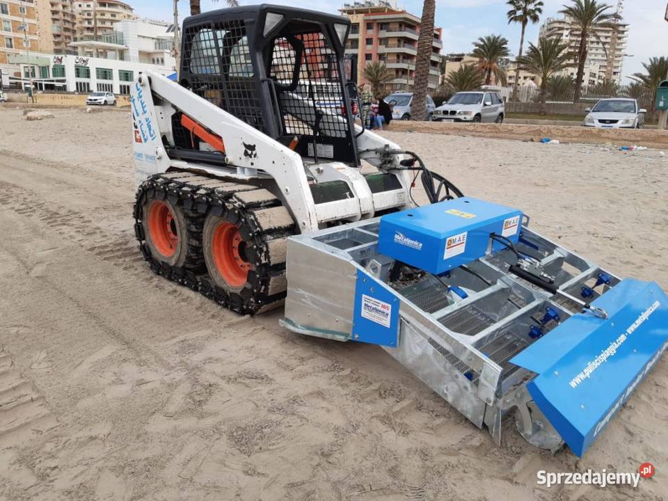 Maszyna do czyszczenia plaży do miniładowarek Warszawa sprzedam