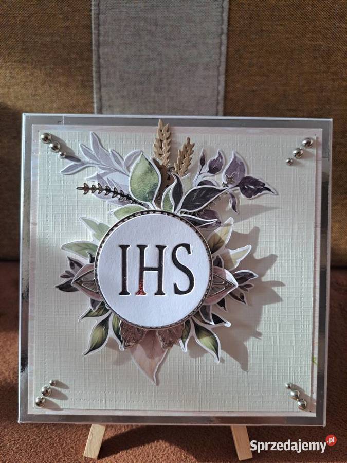 Kartka pamitka Komunia Święta Poddębice