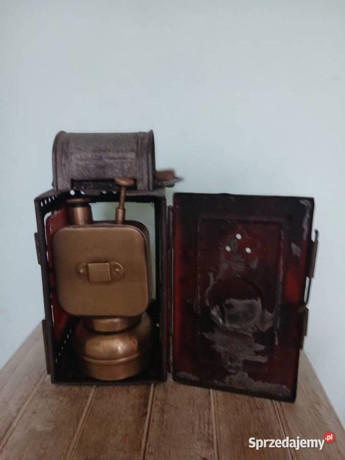Stara lampa kolejowa Kraków