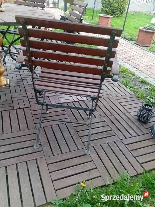 Solidny zestaw mebli ogrodowych warmińsko-mazurskie