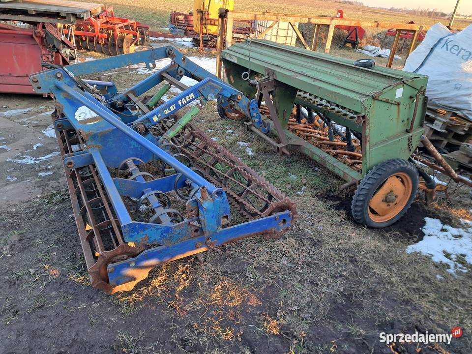 Agregat uprawowosiewny zestaw 3m nieuszkodzony Niemierzyn sprzedam