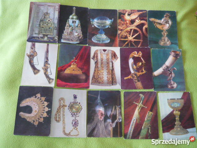 Pocztówki skarby Kremla