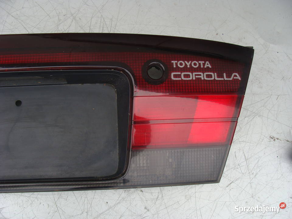 TOYOTA COROLLA E10 BLENDA KLAPY TYLNA TYŁ LAMPA Goleniów