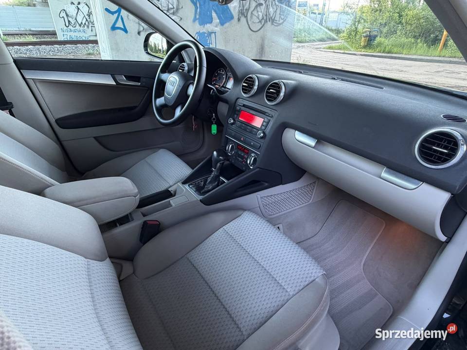 Audi a3 14 TFSI 125 automat Rok produkcji 2008 A3 Samochody osobowe Zawiercie