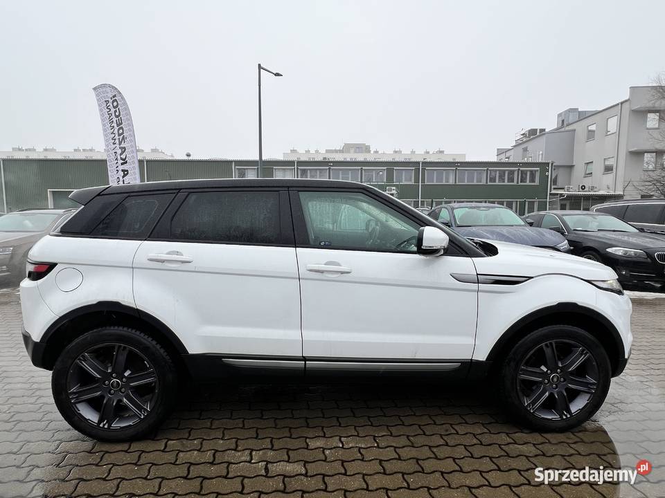 Land Rover Range Rover Evoque 2013 światła przeciwmgielne Warszawa