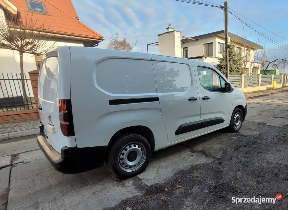 Partner Long 2021r Salon 1wł 102KM Peugeot Warszawa