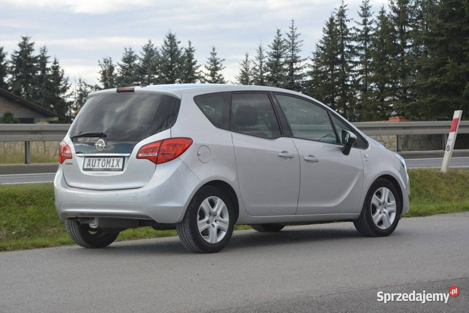 Opel Meriva 14 Turbo automat gwarancja przebiegu czujnik deszczu Motoryzacja Sędziszów Małopolski sprzedam
