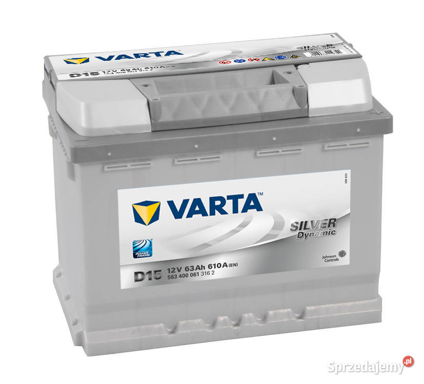 Akumulator samochodowy VARTA SILVER 12V 63Ah