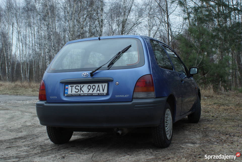 Toyota Starlet 13 Benzyna Zadbany 1 właściciel Skarżysko-Kamienna