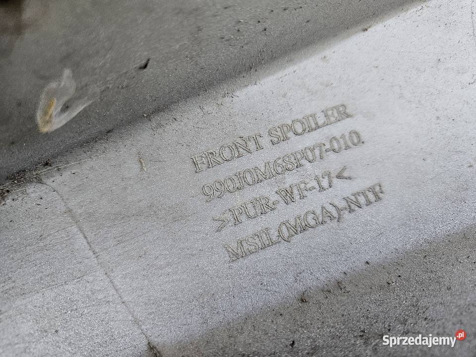 SUZUKI BALENO SPOILER DOKŁADKA ZDERZAK PRZÓD Części samochodowe Międzychód