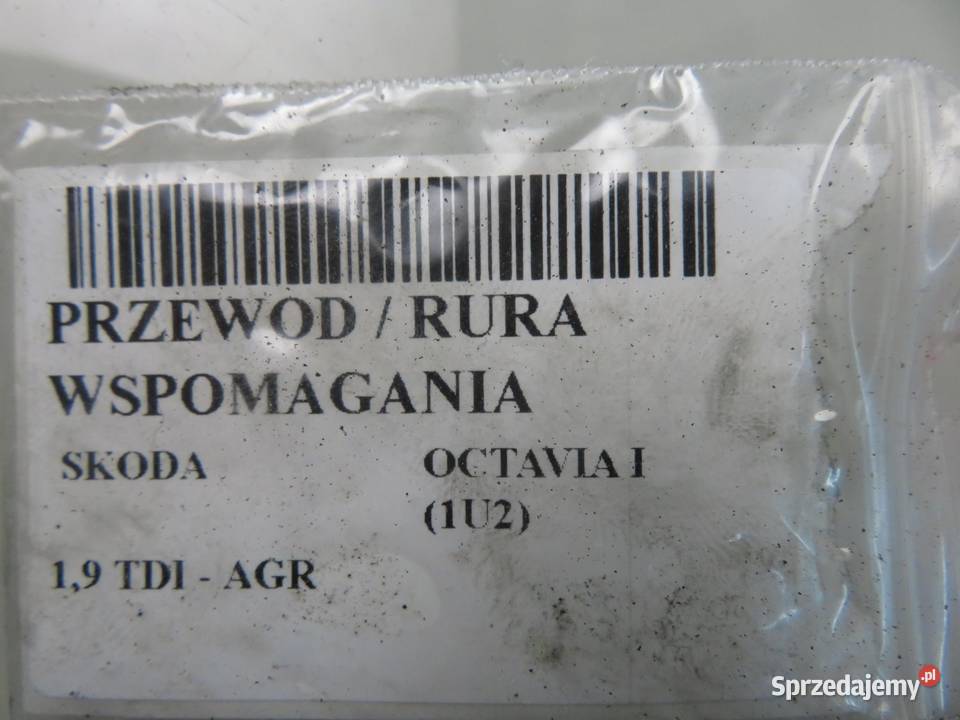 PRZEWÓD WSPOMAGANIA SKODA OCTAVIA 19 TDI osobowe