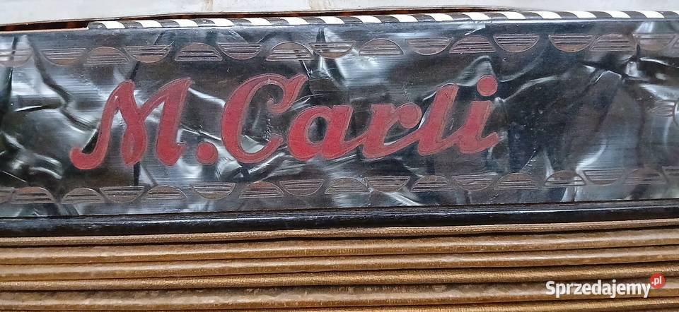 Kolekcjonerski akordeon M Carli Kraków